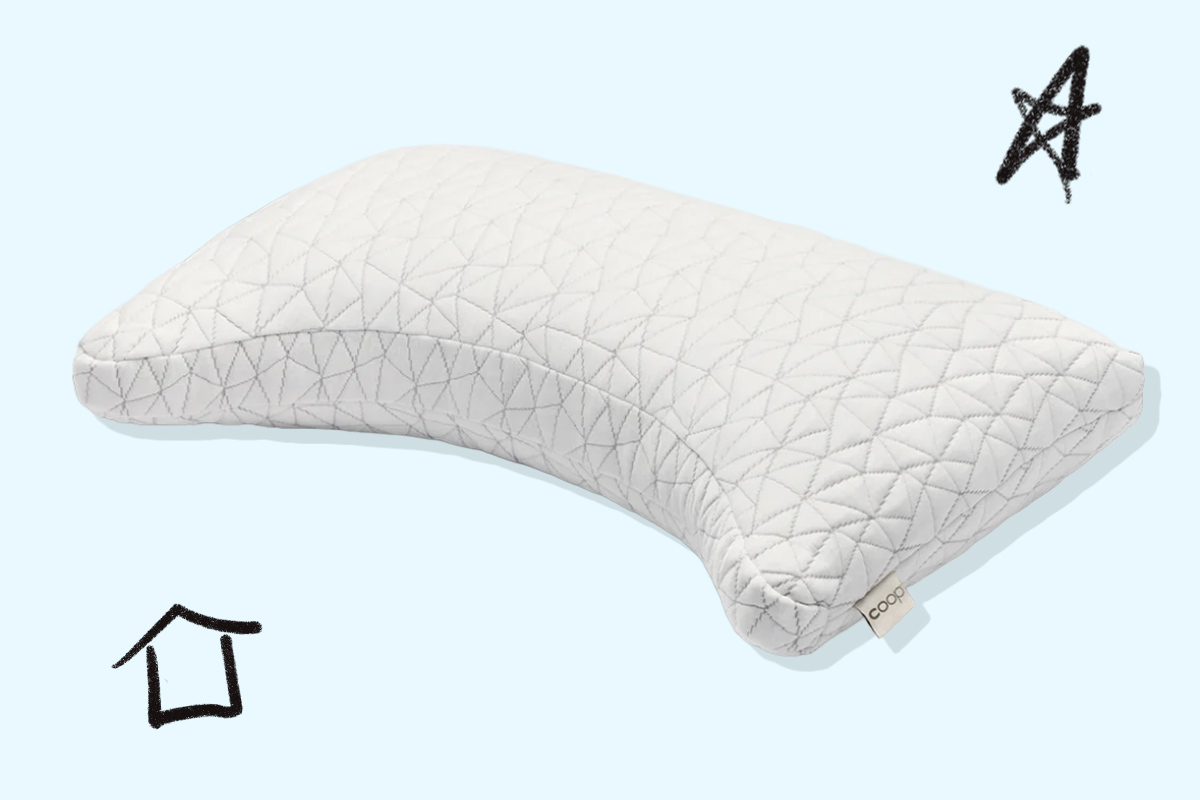 Coop Original Crescent Adjustable Pillow 